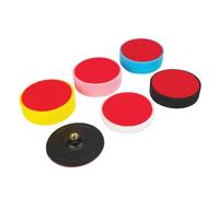 Kit de Polissage Eponge Tampon Pad 150 mm M14 6 pcs pour polisseuse