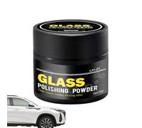 Kit de polissage et de réparation de vitres de voiture, 500 g, pour enlever les rayures, le film d'huile et la saleté, pour voitures, miroirs, verre de douche