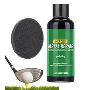 Kit de polissage pour club de golf, 50 g de nettoyant pour tête de club de golf | Réparation des rayures et de la rouille pour arbre d'argenterie, poignée en verre, maison, femme, papa, cuisinière