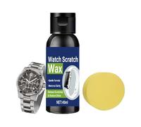 Kit de Polissage pour Montre,Avec éponge et pâte lisse multifonction | Efface-Rayures Montre,pour Smartphone Voiture Meubles Vitres Détailing