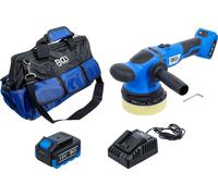 Kit de polisseuses excentriques sans fil | sans balais | 18 V | avec batterie et chargeur rapide