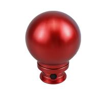 Kit De Pommeau De Levier De Vitesse en Aluminium M10 × 1,5 pour Civic 2002-2022 Accessoire De Remplacement pour Intérieur De Voiture Levier Vitesse(Red)