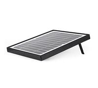 Kit de pompe à air et à oxygène solaire Mtlavishness pour aquarium, pompe solaire 5 W/6 V avec 2 diffuseurs à bulles, 2 modes de fonctionnement, alimentation solaire et CC, (Blanche)