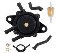 Kit de pompe à carburant pour tondeuse à gazon 596163 793147 avec ligne renforcée - Tuyau d'aspiration pour réparation de tracteur de jardin