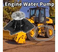 Kit De Pompe À Eau Compatible pour Caterpillar Cat E306 E307B E307C, Pompe À Eau Avant En Métal Noir Durable Avec Joint En Caoutchouc