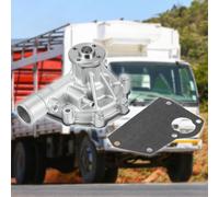 Kit De Pompe À Eau Compatible Pour Chariot Élévateur pour Mitsubishi Fd20 Moteur Diesel S4S, Pompe À Eau Avant En Métal Durable Ton Argent Avec Joint