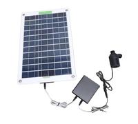 Kit de Pompe à Eau Solaire, 100 W Professionnel en Silicium Monocristallin, Pompe de Fontaine à Eau à énergie Solaire pour Jardin Extérieur, Piscine, Boîte de Stockage D'énergie,
