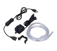 Kit de pompe à eau submersible, dispositif micro submersible à alimentation USB avec câble de 1,4 m, circulation à basse pression pour aquariums, mini fontaines de bureau