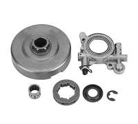 Kit de pompe à huile de tambour d'embrayage de remplacement pour 575XP 576XP 570 tronçonneuse 3/8x7T 537036205