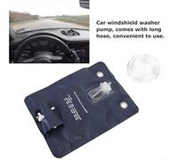 Kit de pompe de lave-glace pour voiture classique 12 V avec sac de rangement, solution de nettoyage pratique pour l'entretien du pare-brise