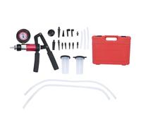 Kit de pompe de purge de frein à main, ensemble de testeur de pompe à vide automobile pour l'entretien du système hydraulique de purge de frein et le rinçage des liquides avec