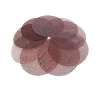 Kit de ponçage for cloisons sèches, feuilles abrasives, bandes abrasives auto-agrippantes, ponçage sans poussière, ponceuse orbitale(320grit)