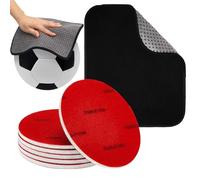 Kit de Ponçage pour Boules de Bowling 7 Pièces - Tampons de Polissage et Resurfaçage, Accessoire Microfibre Professionnel | Préparation et Entretien Boules, Intérieur Extérieur Piste Bowling