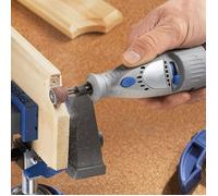Kit de ponçage - PZCC - 307 pièces - 300 manchons abrasifs 80/120/240 - 6 mandrins - Compatible Dremel