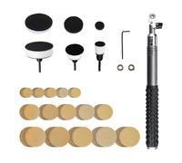 Kit de ponceuse à bol, 85 pièces avec mandrin 1/4, disques de ponçage 1" 2" 3" et grains 60-320 pour bois