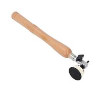 Kit de Ponceuse à Bol, Ponceuse Rotative Passive à Double Tête de Roulement, Outil de Ponçage pour le Travail du Bois, avec Tampon de Polissage de 1 Po et 50 Disques de Ponçage