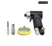 Kit de Ponceuse Pneumatique 2 Pouces, Polisseuse Orbitale 12000rpm, Conception Coude, Pression 0,6-0,8MPA - Performances Stables, Idéal pour Ponçage Carrosserie et Polissage (Je style)