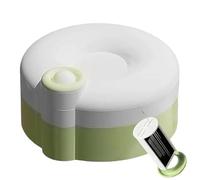 Kit de portable | Ensemble d'aiguilles et de fils pour travaux manuels, portable avec étui magnétique rotatif | Pour voyages, réunions, aventures en plein air et utilisation