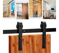 Kit de Porte Coulissante 180cm Rail Porte Suspendue Porte à Galandage