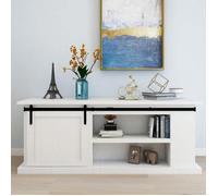 Kit de porte d'armoire coulissante - vidaXL - 200 cm - Acier au carbone - Noir - Coulissante à gauche