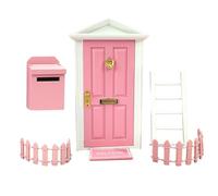 Kit de Porte de Dents - Mini décor de Maison de | Porte de Miniature pour l'apprentissage de l'éducation Contes de s, Petits Meubles, Kit de Jouets d'apprentissage Contes de s pour Les enf