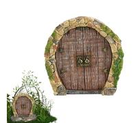 Kit De Porte De Fée Pour Arbres - Portes De Fée Extérieures Miniatures Multicolores, Décoration De Jardin Enchanté, Accessoire Miniature De Jardin Fantaisiste, Portes De Jardins Magiques Pour Décorati