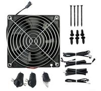 Kit de porte de ventilateur pour gril au charbon de bois Gravity 560 800 1050XL grâce au câblage intégré