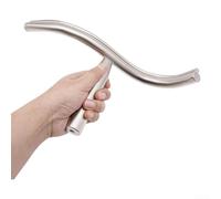 Kit de porte-outils de tour fiable en forme de S, courbure ronde, grand et petit coude droit pour une utilisation sur des tours de trou de 2,5 cm pour aider à tourner et meuler précis (en forme de S)