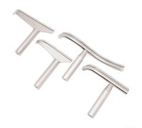 Kit de porte-outils de tour fiable en forme de S, courbure ronde, grand et petit coude droit pour une utilisation sur des tours de trou de 2,5 cm pour aider à tourner et meuler avec précision (grand