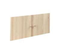 - Kit de portes en pin massif pour étagères Gala Pour étagères Gala de 79.6 cm de large