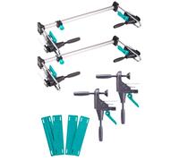 wolfcraft - Kit de Pose de Bloc Porte Pro - Pour Porte de 600 à 1000 mm - 8 pièces - réf. 3676000