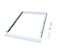 Kit de pose en saillie pour dalles led 600x600 ALU blanc laqué