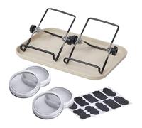 Kit de pot de germination - Pot de maçon large avec support et plateau en acier inoxydable | Kit complet de culture de pour débutants, fournitures de jardinage