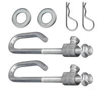 Kit de poteau élévateur pour tondeuse à gazon pour séries LA120 L100 L120 E130 avec boulon de tige GX24864, écrou GX21718 et rondelles compatibles pour un levage efficace du pont