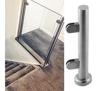 Kit de poteaux de terrasse avec colliers de serrage Système de clôture moderne pour espaces extérieurs sûrs