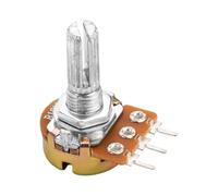 Kit de potentiomètres WH148 B10K 1K 2K 5K 20K 50K 100K 250K 500K 1M 500 Ohm, potentiomètres de Type B avec rondelles d'écrous, 2 pièces(1K Ohm)