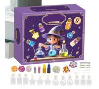 Kit De Potion Magique - Ensemble De Bouteilles De Mélange De Sorcières En ABS, Jouet De Jeu Fantastique Interactif, Système DeJeu Créatif Éducatif | Halloween Anniversaire Noël Jeu' De Simulation Sall