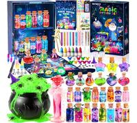 Kit De Potion Magique Für Enfants, avec 25 Fiole Potions Magiques, Set De Potion Magique Enfant Magie Jouet Artisanal Cadeau Créatif, pour Garçons Et Filles 6 7 8 9 10 11 Ans