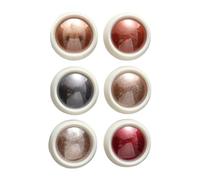Kit de poudre à ongles chromé, poudre de ongles chromée - 6 couleurs Miroir Effet Fingernail Chrome - Shimmer Nail fournit de la poudre pour le festival, les rencontres, le maquillage, l'Halloween