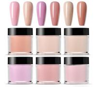 Kit de poudre de cristal acrylique longue durée pour nail art pour extension d'ongles, facile à utiliser, sans bulles, pour les amateurs de bricolage