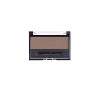 Kit de poudre de mascara pour sourcils - Couleur naturelle, durable et ne se décolore pas facilement - Pinceau à poudre pour sourcils - Pinceau à poudre pour mascara (B, taille unique)