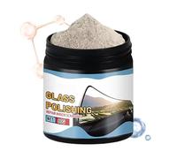 Kit De Poudre De Polissage Pour Verre À L'oxyde De Cérium | Nano Composé De Réparation 80g Avec Éponge Pare-Brise Scratch Remover Clarté Restauration Agent De Polissage Pour Auto Fenêtre Phare Lentill
