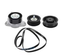 Kit de poulie de renvoi de tendeur de courroie d'entraînement de moteur, remplacement de courroie serpentine haute performance pour ML550 ML350 GL450 GL550, alliage métallique