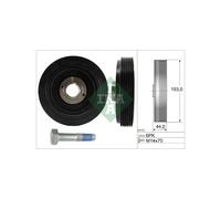 Kit de poulies, vilebrequin INA 544 0042 20