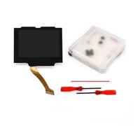 Kit De Pour Écran Lcd Regional V5 Ips Gba Sp,Rétro-4.2,Pour Game Boy Advance Sp No Need,Coque En T Toxique - Type Clear White #A