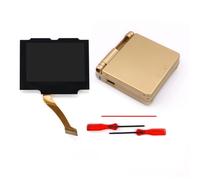 Kit De Pour Écran Lcd Regional V5 Ips Gba Sp,Rétro-4.2,Pour Game Boy Advance Sp No Need,Coque En T Toxique - Type Gold