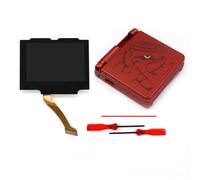 Kit De Pour Écran Lcd Regional V5 Ips Gba Sp,Rétro-4.2,Pour Game Boy Advance Sp No Need,Coque En T Toxique - Type Pattern 3