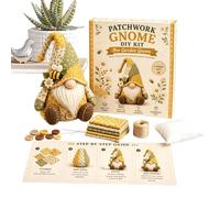 Kit De Pour Gnome | Kit Complet de Loisirs Créatifs Faits Main | De Décorations Gnome DIY Pour Adultes | Pour Une Crémaillère, Les Vacances, Un Anniversaire, Une Fête, La Maison, Les Cours D'Art