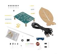 Kit de pratique de soudage électromagnétique avec lumières LED, projet électronique DIY pour débutants - 1 ensemble