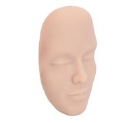 Kit de pratique du maquillage 3D - 8 pinceaux de maquillage réutilisables (couleur peau moyenne)